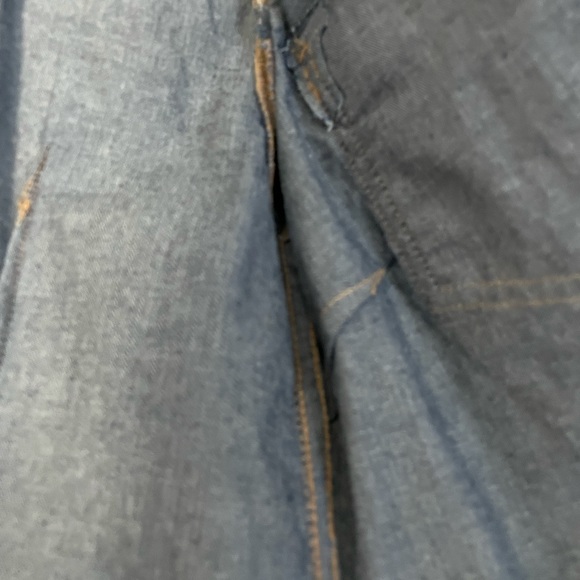 H&M NWOT size 4 denim button up - Picture 9 of 11